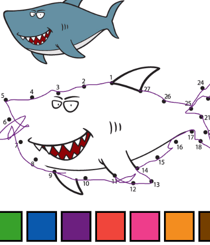 Doodle Dot to Dot Animals