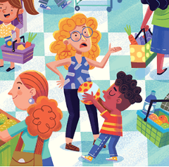 Hidden Picture Grocery Store