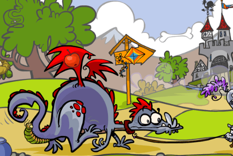 Hidden Picture Dragon