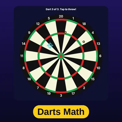Darts Math game