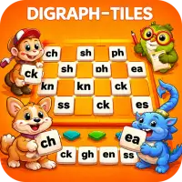 Digraph Tiles game