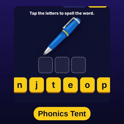 Phonics Tent
