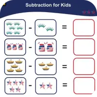Subtraction Flash Cards game